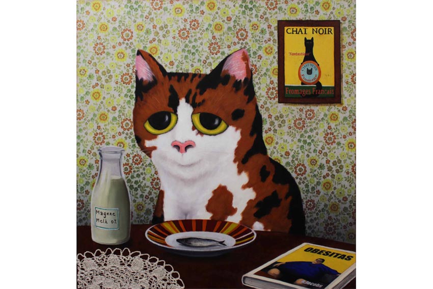 Le chat noir fromage