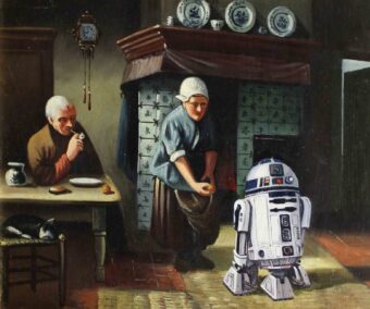 Despite the best of intentions, R2D2 was still feeling homesick