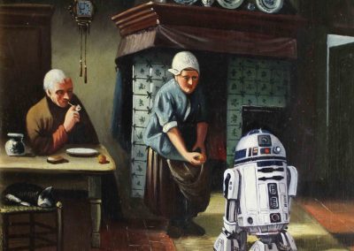 Despite the best of intentions, R2D2 was still feeling homesick
