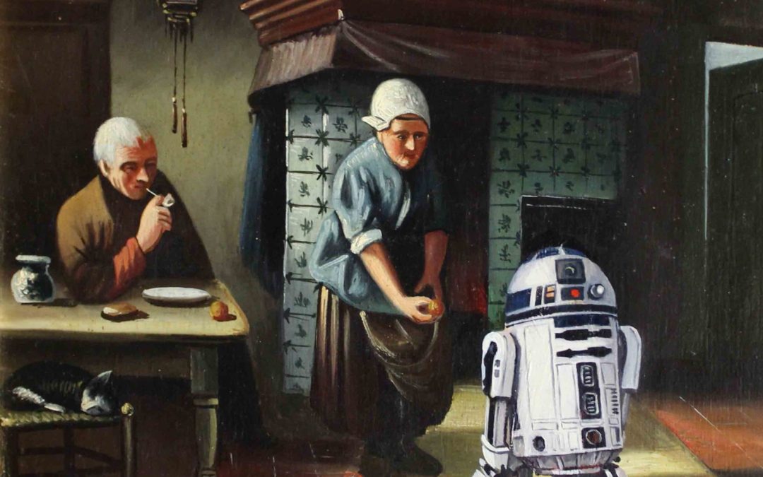 Despite the best of intentions, R2D2 was still feeling homesick