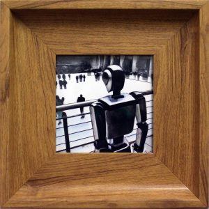 Melancholic Robot @Rockefeller center