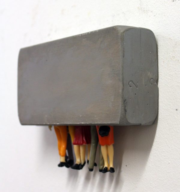 Locked in concrete