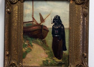 The dark side of the Force is smoking