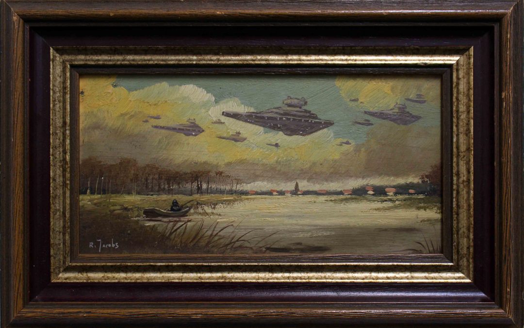 Don’t disturb Darth Vader when he is fishing