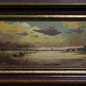 Don't disturb Darth Vader when he is fishing