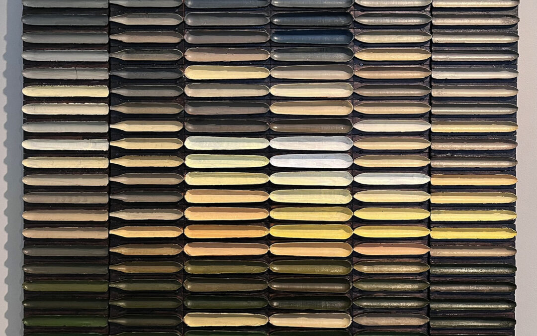 Staalkaart van een zonsondergang op Texel