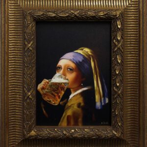 Girl with the beer
